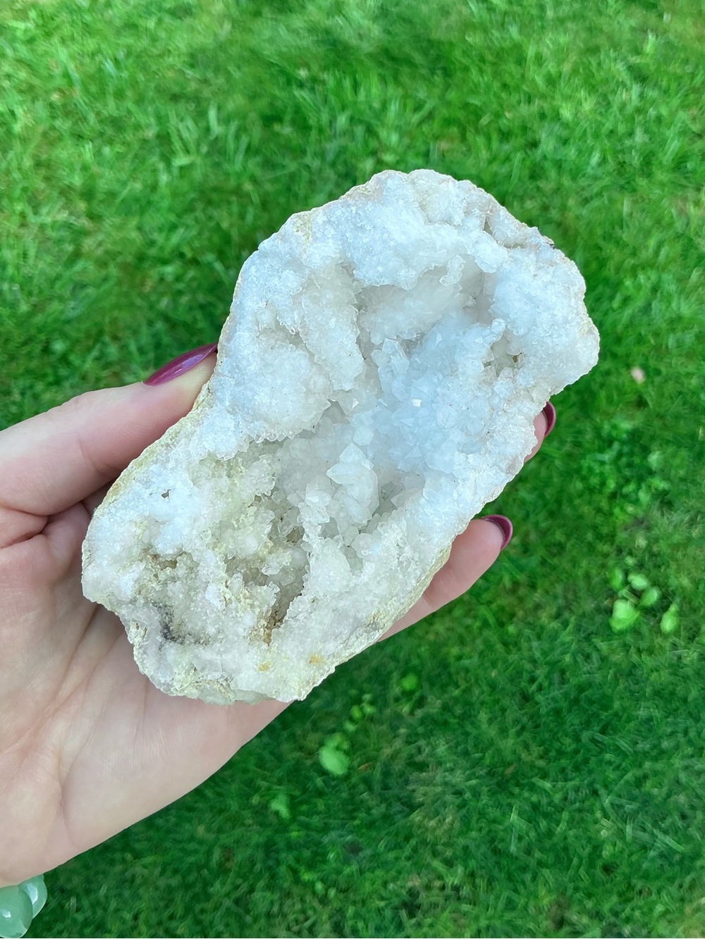 Moroccan Geode Half 🤍 - Picture 2 of 8